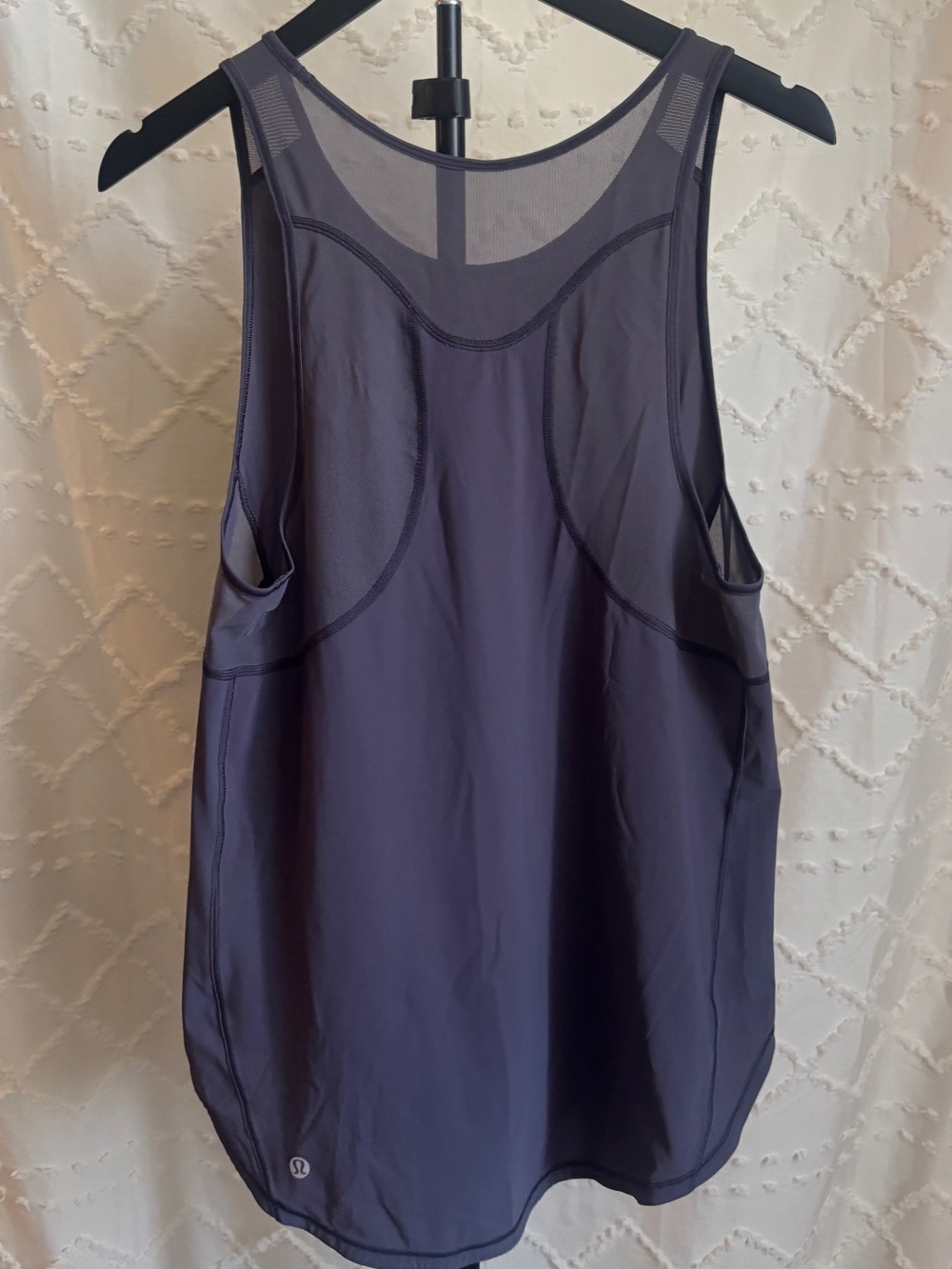 Lululemon x Peloton Mesh Racerback Tank Top Gray Size Large - Picture 5 of 7